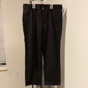 Boys black dress pants